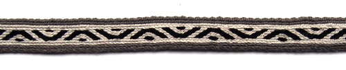 card woven viking textile
