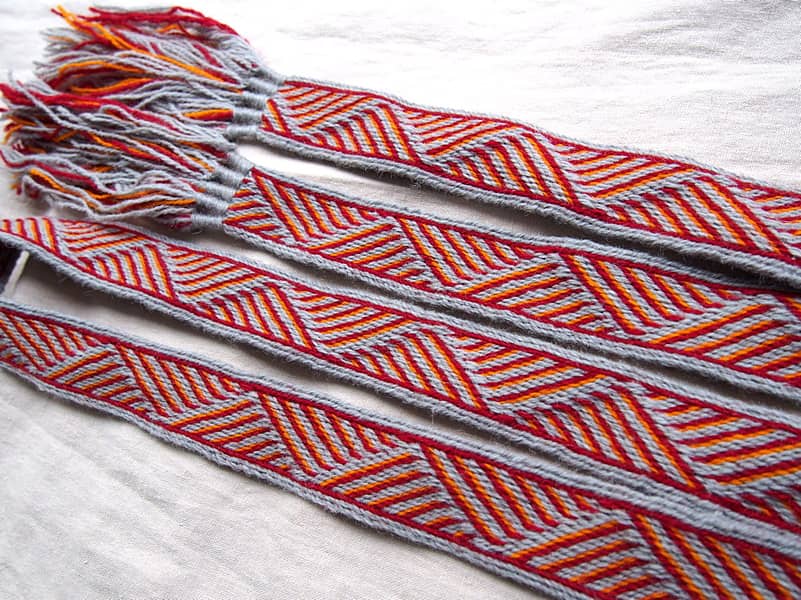 tablet weave belt